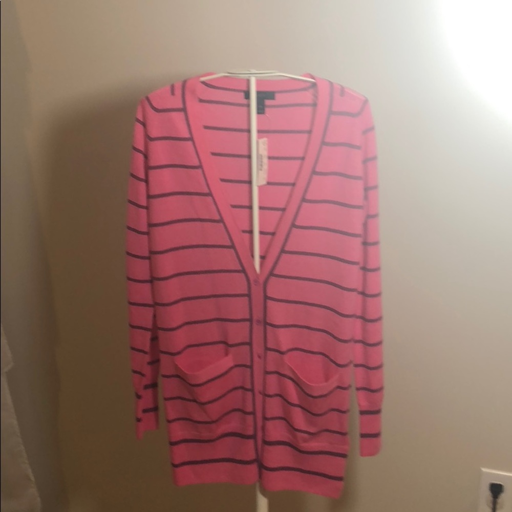 J Crew NWT 100% merino wool cardigan
